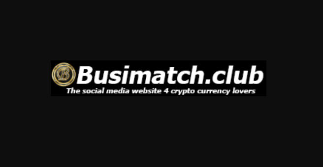 Busimatch – A Social Media Platform For Crypto Community